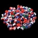 thumbnail image 3 of cuentas de arcilla,Cuentas de arcilla con bandera nacional para la fabricación de joyas,Cuentas espaciadoras de arcilla polimérica redondas y planas de 6 mm de color rojo,kit para hacer, 3 of 6