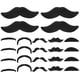 thumbnail image 3 of 24pcs Black Costume Mustache Fake Beards Mustache Festival Mustache Stickers, 3 of 4