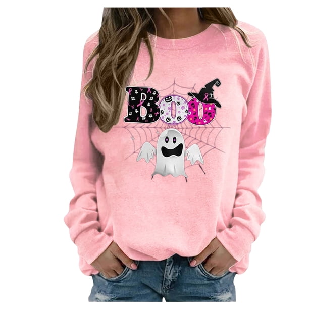 Moda mujer casual manga larga o-cuello impreso damas sudaderas tops Pompotops gfhjh1191