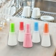thumbnail image 3 of Oil Brush Bottle,5PCS Oil Bottle Brush BBQ/Pastry Basting Brushes,Silicone,Cooking Grill Barbecue Baking Pastry Oil/Honey/Sauce Bottle Brush (Red,Green,Blue,Orange,Pink), 3 of 9