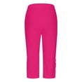 thumbnail image 6 of WAYUTE Womens Leggings High Waisted Solid Pants Lace Patchwork Perforated Pants Casual Stretchy Fit Workout L, 6 of 7