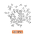 thumbnail image 3 of Unique Bargains 100Pack 5x7.5mm Fold Over Cord Ends, Cord Tips Leather Rope End Caps Silver White, 3 of 7