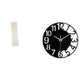 thumbnail image 1 of Pantalla de lámpara de pie,Lámpara de estudio minimalista con pantalla,Cubierta de luz Iluminación creativa para el dormitorio,Reloj de pared grande,Reloj de pared acrílico silencioso moderno, 1 of 8