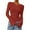 Red, variant on PRETTYGARDEN Womens Lace Long Bell Sleeve Tops Fall Sexy See Through Sheer Floral Blouse Shirt Fitted Going Out Outfits
