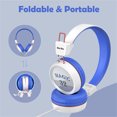 thumbnail image 2 of Auriculares con cable para niños adolescentes, auriculares para niños con limitación de volumen New Bee KH20, 2 of 2