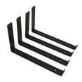 thumbnail image 4 of 4Pcs L Shelf Brackets Strong Metal, Easy Installation, Strong Load Bearing, Wide Application, High Strength, Iron Material, For Family Office Garage, 4 of 7