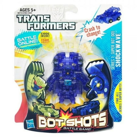 Transformers Bot Shots Series 1 Super Bot Shockwave Battle Game