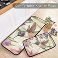 thumbnail image 5 of Hummingbirds Irises Kitchen Mats Non Slip Standing Desk Mat Runner Rug Washable Kitchen Rugs for Floor 2PCS, 5 of 7