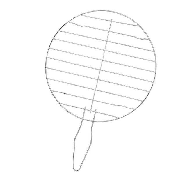 Grilling Basket, Grill Basket Silver Washable For Hamburger For Seafood