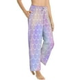 thumbnail image 2 of Daiia Fish Scale1 Women's Sleep Pant with Pockets and Drawstring,Pajama Pants-Large, 2 of 9
