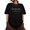 Black, variant on Women's White One Line Shell Turtle Starfish Psalm 46 10 Still God Faith Graphic Short Sleeve Crewneck Black Tops