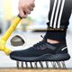 thumbnail image 4 of Safety Shoes Men Women Work Shoes Steel Toe Cap Protection Ultra Light and Indestructible Breathable Safety Sneakers Unisex 38EU 24cm.., 4 of 5