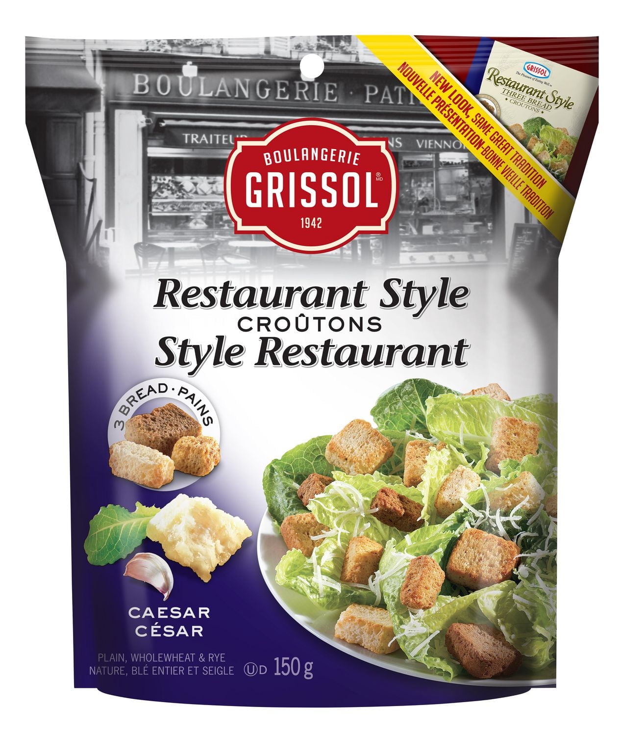 Boulangerie Grissol Croûtons Style Restaurant César