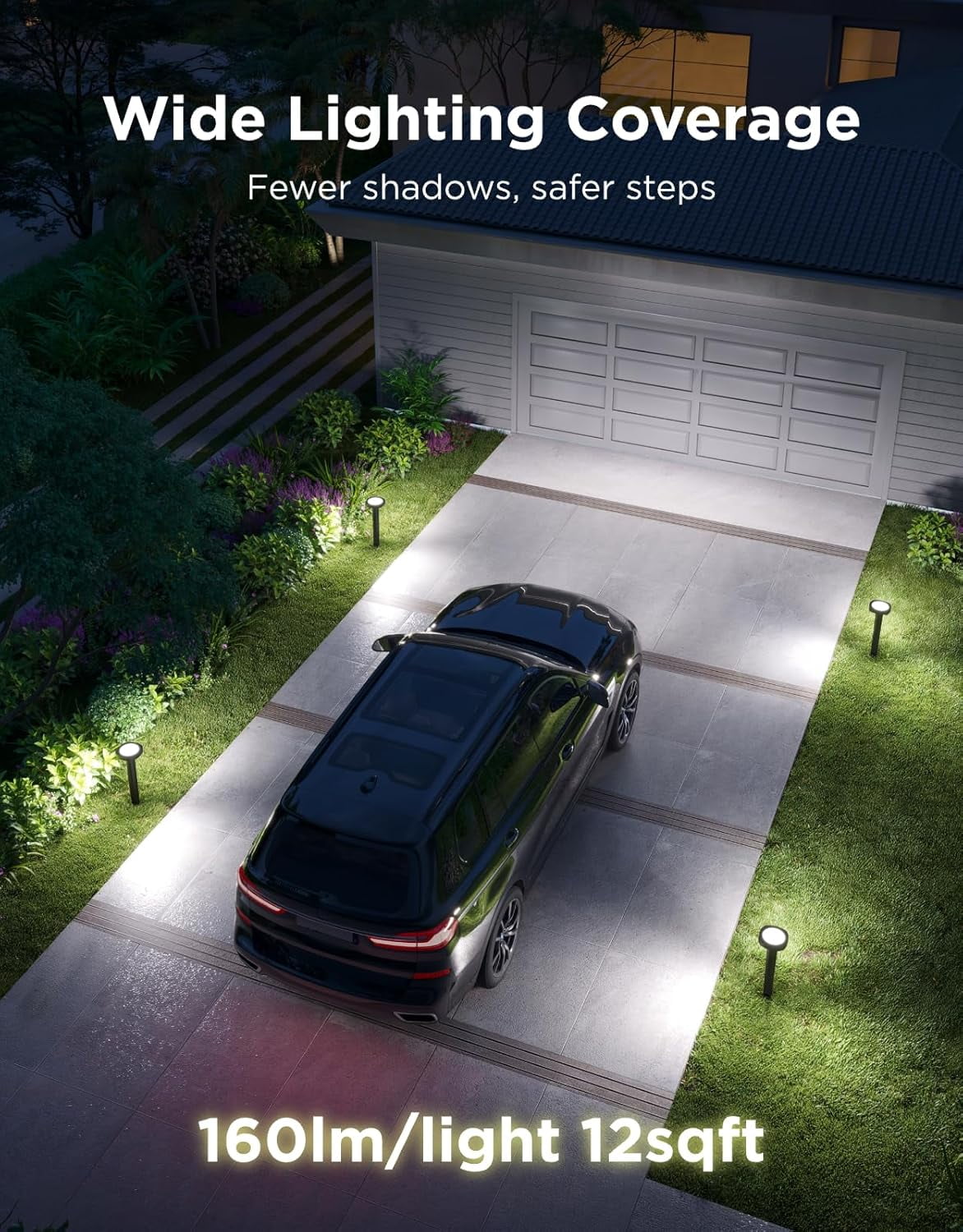 Govee Low Voltage Wired Outdoor Pathway Lights 2, Landscape Lighting with 60+ Scene Modes, IP66 Waterproof for Yard Patio Garden Work with Alexa/Google/Matter