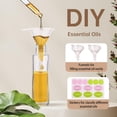 thumbnail image 4 of Botellas enrollables Inice de vidrio transparente de 10 ml con bola de acero inoxidable, 4 of 6