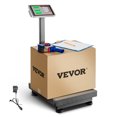 thumbnail image 1 of VEVOR Computing Digital Platform Scale, 660 lbs Load, 0.1 lbs Accuracy Computing Floor Scale with LB/KG, Tare, Price Calculator, Stainless Steel High-Definition Display for Boxes, Luggages, FCC Listed, 1 of 9