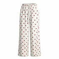 thumbnail image 6 of Casual Pants For Women Summer Wide Leg Loose Vacation Casual Daily Relaxed Trousers, 6 of 6