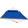 thumbnail image 1 of Olefin Double Light Blue Quilted Hammock with Matching Pillow, 1 of 3