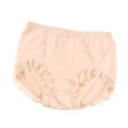 thumbnail image 2 of HUPOM Womens Thongs Underwear Underwear Briefs Activewear Tie Comfort Waist Beige S, 2 of 3