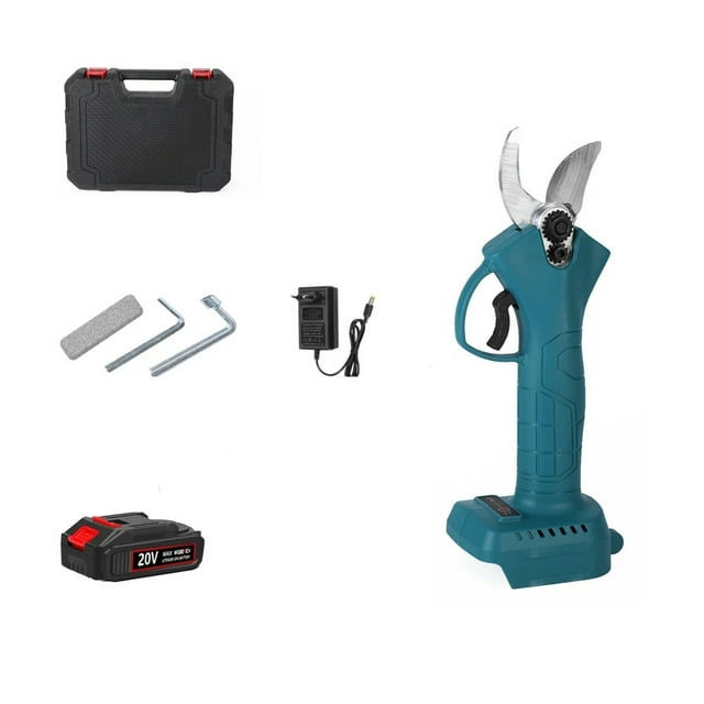 Brushless 4 Gear Cordless Pruner Shear Fruit Tree Bonsai Pruning Electric Tree Branches Cutter ,High Efficiency
