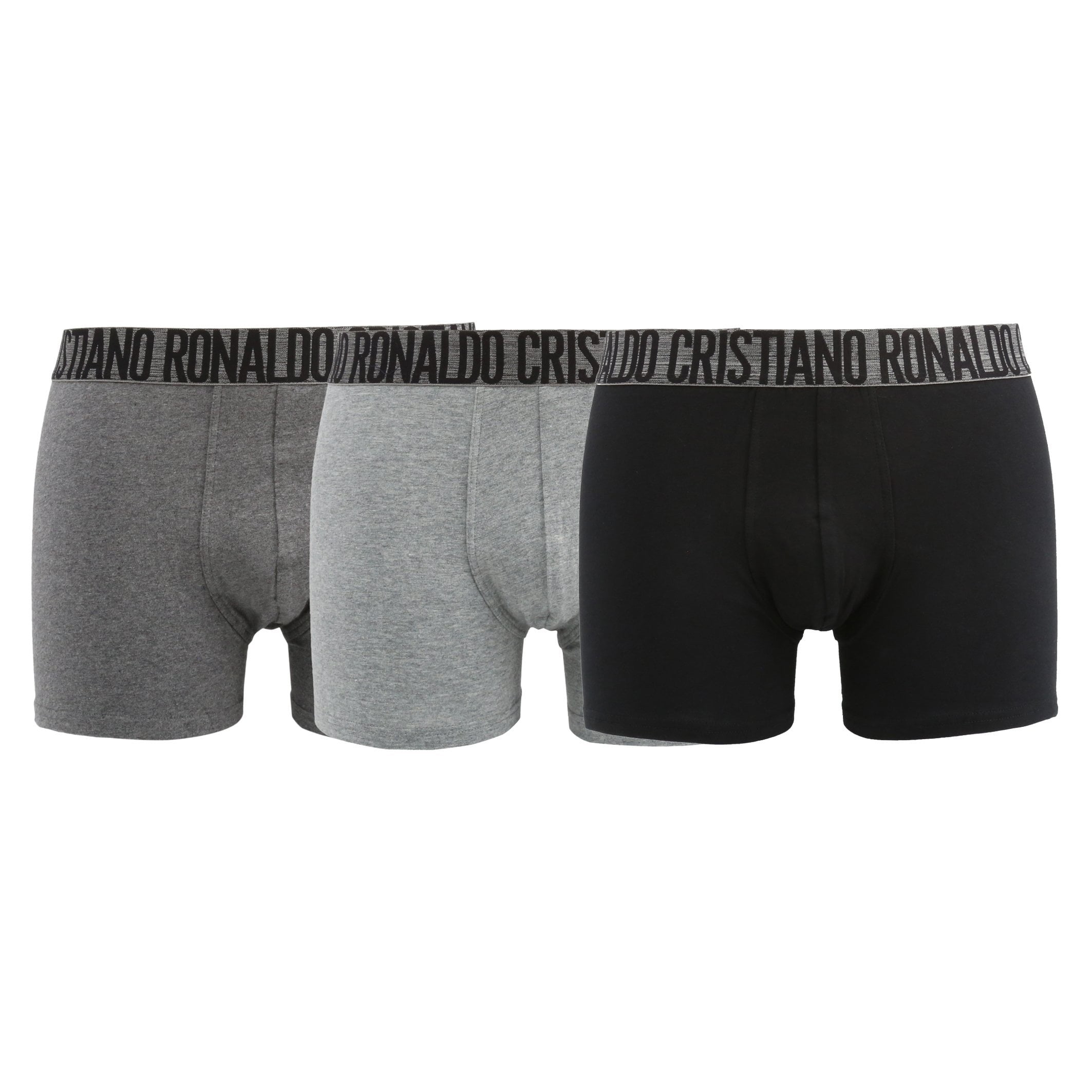 Cristiano Ronaldo CR7 2-Pack Boxer Briefs Wht/Blk Men's