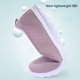 thumbnail image 4 of Zapatos para caminar sin cordones para mujer Zapatillas ligeras de malla sólida Zapatos casuales sin cordones, 4 of 9