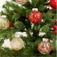 thumbnail image 4 of Bolas de Navidad irrompibles e irrompibles, bolas de plástico de 6/4/3 cm, adornos navideños a granel, juego para decoraciones festivas de árboles, 4 of 5