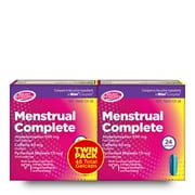 Right Remedies Menstrual Complete Pain Relief Gelcaps w/ Acetaminophen, Twin Pack 48 Count Total