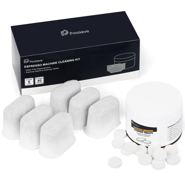 Posibles pastillas y filtros de limpieza para Breville Espresso