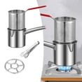 thumbnail image 1 of Deep Frying Pot Cookware with Strainer Basket for Kitchen Cooking Restaurant basket clip rack1.2L, 1 of 8