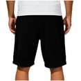 thumbnail image 5 of hotojiny Mens Corduroy Shorts Casual Elastic Waist Drawstring Summer Short Pants Fashion Beach Loose Fit Travel Shorts, 5 of 6