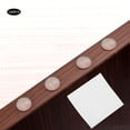 thumbnail image 4 of Parachoques de silicona, 200 unidades de protectores de suelo transparentes para muebles de pies de silicona autoadhesivos, diseño de próxima generación, 4 of 8