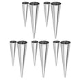 thumbnail image 3 of 10Pcs Stainless Steel Pastry Cream Horn Molds Conical Tube Cone Baking Tools, 3 of 8