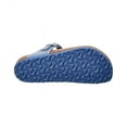 thumbnail image 4 of Birkenstock Gizeh Braided Waxy Leather Sandal, 37, Blue, 4 of 5