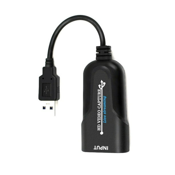 Hdmi Video Capture Card Usb 2 0 60 Fps 1080p Game Capture Card Record Box Live Streaming For Ps4 Dvd Hd Camera Recording Walmart Com Walmart Com