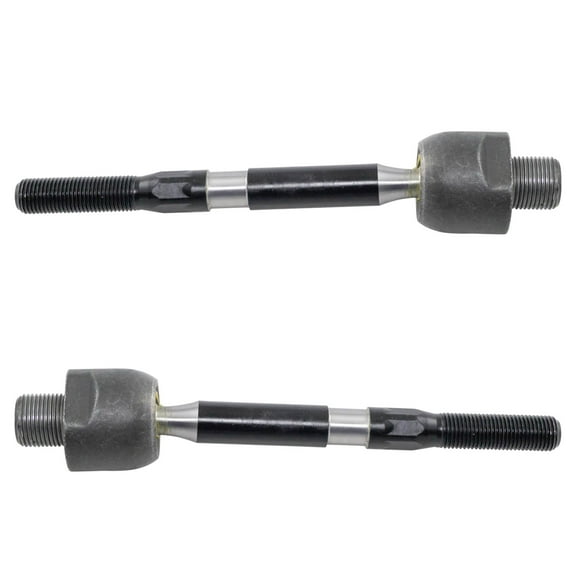 TRQ Front Inner Tie Rod Set Fits Select 2015-2017 Acura TLX 2013-2017 Honda Accord