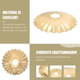 thumbnail image 5 of 12 Pcs Sun Flower Table Lamp Flower Shape Cover Metal Lamp Cover Gaskets, 5 of 5