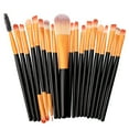 thumbnail image 2 of Cheap Makeup Brushes - Eyeshadow Brush Set, 20pcs Professional Cosmetic Brush Set, Soft Synthetic Fiber, Face Eyeshadow Eyebrow Lip, Chic Stylish Design, Ideal Gift, Beauty Tools, Full Face Makeup, 2 of 9