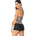 thumbnail image 3 of Tankini para dama con short Maré Collection D3444/ Define tu figura/ Tela de secado rápido, 3 of 6