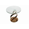 thumbnail image 1 of Table de bout Anneau Canadien Cuivre Or, 1 of 2