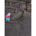 thumbnail image 2 of Big Boy Jeans Y2K Pantalones Moda Hip Hop Dibujos Animados Bordado Retro Negro Suelto Jeans, 2 of 5