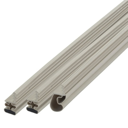 

Beige Vinyl with Magnetic Strip Top and Sides Door Seal Kit for Steel Doors