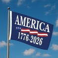 thumbnail image 5 of 250 Years America Flag, 3x5 FT US 250th Anniversary Flags 1776-2026 Merchandise Banner, 250 Anniversary USA Flag with Grommets, Outdoor Patriotic Yard Décor, 5 of 8
