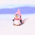 thumbnail image 6 of Cute Winter Penguin Figurine - Adorable Desktop Ornament for Micro Decoration for Home and Seasonal Décor, 6 of 7