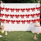 thumbnail image 5 of Lazos para decorar bodas y San Valentín | Paquete de 2 banderines de fieltro morado, rosa y rojo para pared, árbol y regalos, 5 of 7