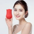 thumbnail image 2 of Reayehane Ice Cube Mold Rose Face Ice Lattice Beauty Products Face Ice Massage Roller Capsule Face Ice (Green ), 2 of 6