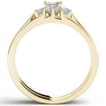 thumbnail image 3 of 1/2 Carat T.W. Diamond Three-Stone 14kt Yellow Gold Engagement Ring Set, 3 of 5
