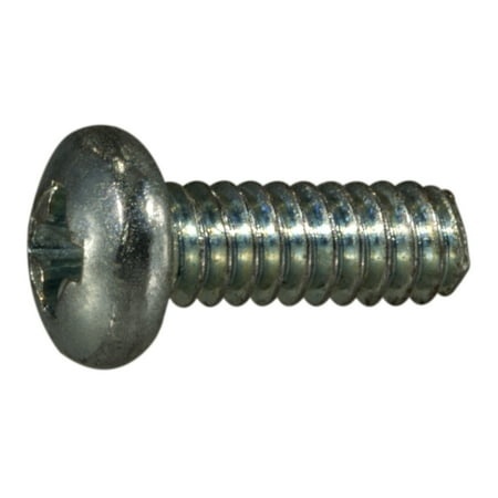 

#4-40 x 5/16 Zinc Phillips Pan Head Machine Screws (48 pcs.)
