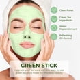 thumbnail image 2 of Mascarilla eliminadora de puntos negros con té verde Clay Stick ZERUDR para mujer, 2 of 7