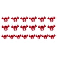 thumbnail image 4 of Dobladores de plantas Billuyoard 10 piezas pinzas para jardinería color rojo 2Conjunto, 4 of 6
